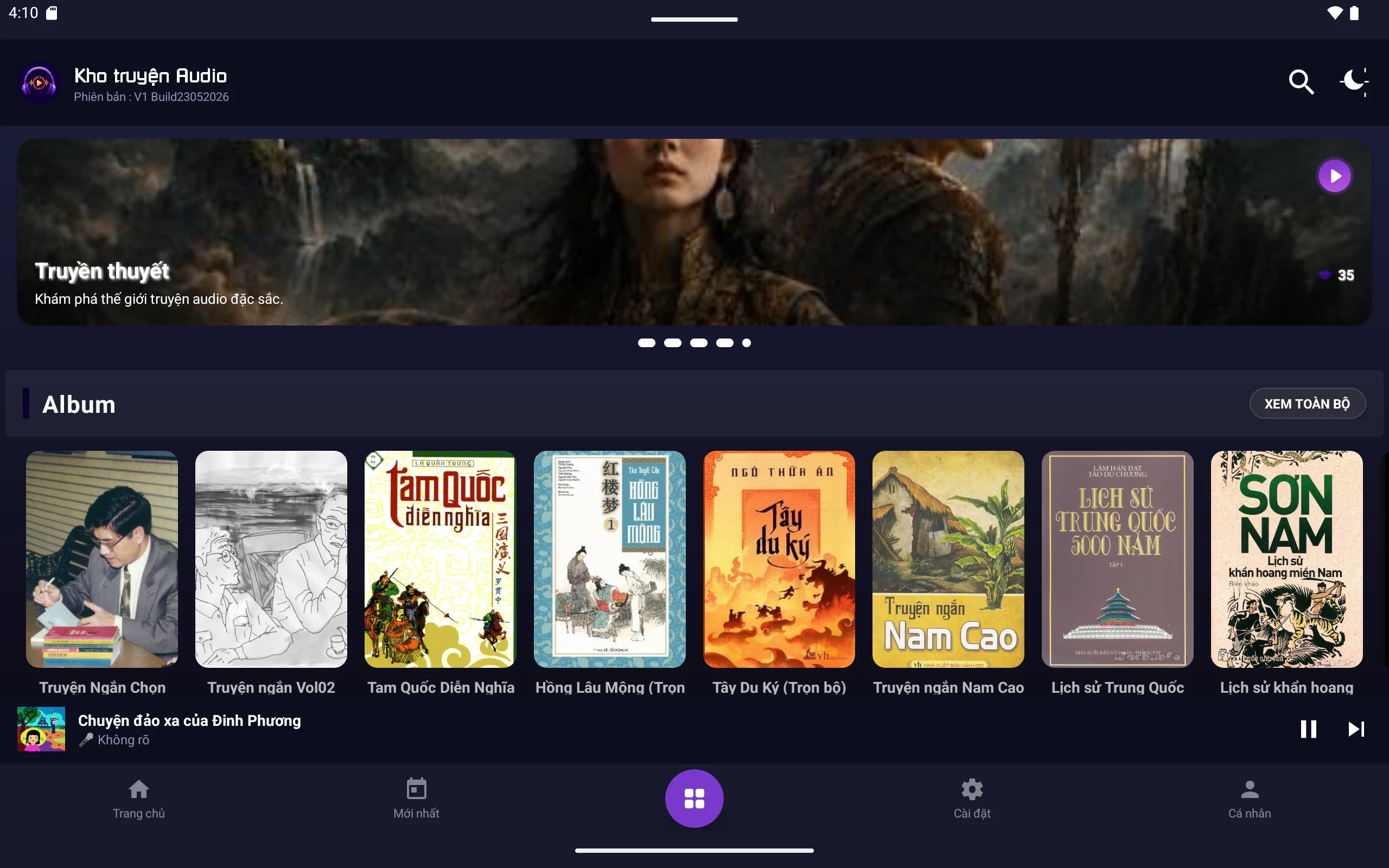 Kho truyện Audio screenshot