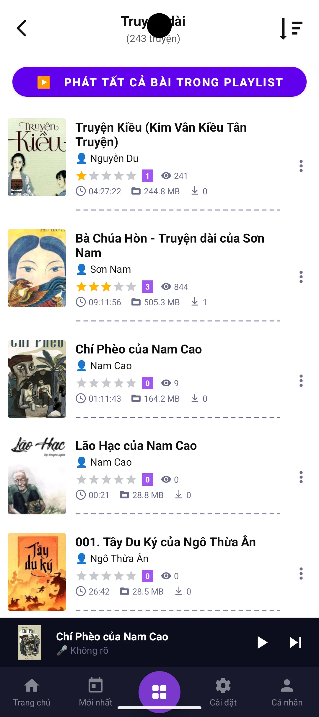 Kho truyện Audio screenshot